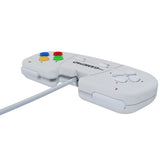 The Gamepad White Edition retro gaming controller - British product