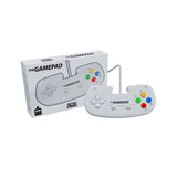 The Gamepad White Edition retro gaming controller - British product