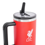 Liverpool FC thermal flask red club crest 1.18L, UK version