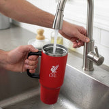 Liverpool FC thermal flask red club crest 1.18L, UK version
