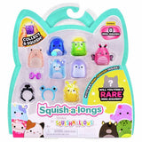 Squish-a-longs Style 1 Wave 5 collectibles pack of 8, imported from the UK
