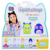 Squish-a-longs Style 1 Wave 5 collectibles pack of 8, imported from the UK
