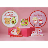 Widdop Love Is Sweet hanging popcorn plaque (British brand)
