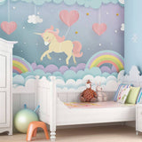Origin Murals unicorn dream pastel wall mural roll, UK version