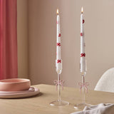Argos Argos Home Singlewick Bow Dinner Candles Pack of 2- Buy online at McGrocer
