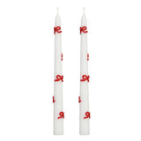 Argos Home bow dinner candles 2-pack - British product