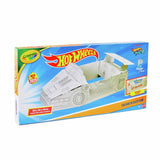 Crayola Hot Wheels Build and Colour racing car 71cm - British product