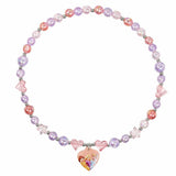 Disney Princess glittery charm beaded necklace 38cm - British product