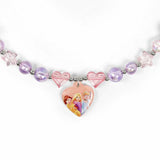 Disney Princess glittery charm beaded necklace 38cm - British product