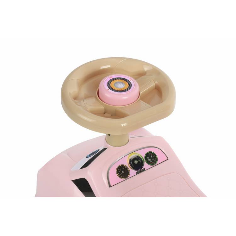 Chad Valley foot to floor ride on pink toddler toy, imported from the UK