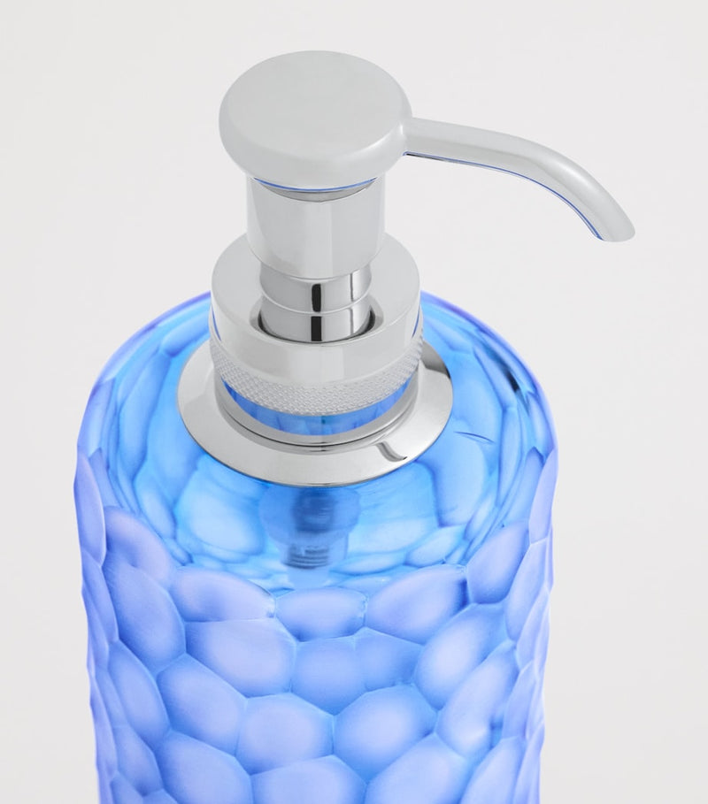ZODIAC Crystal Ocean Honeycomb soap dispenser (British brand)