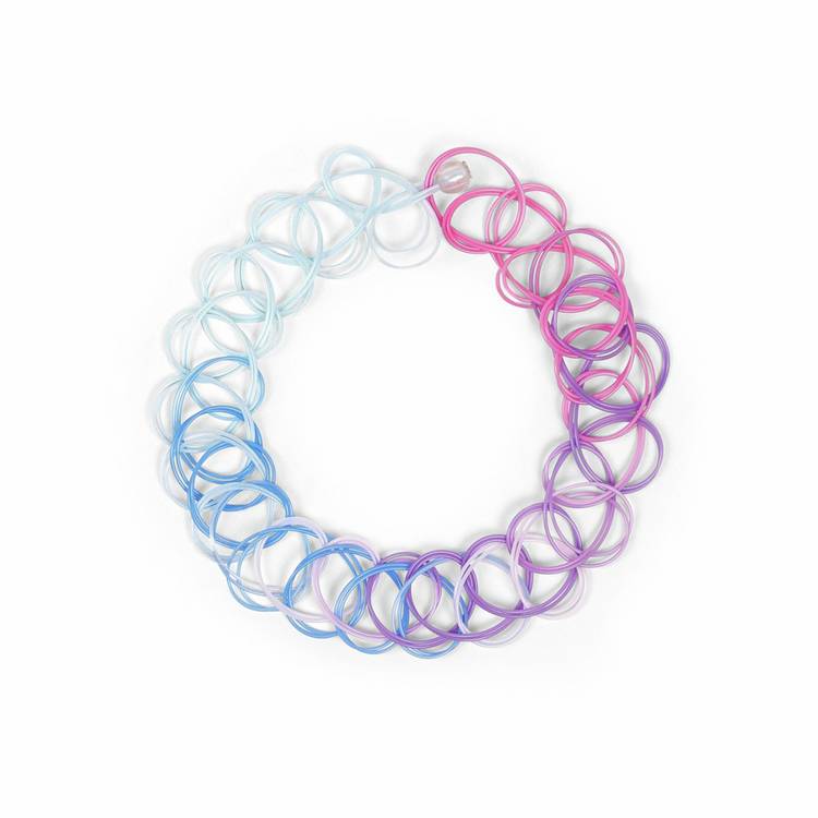 Gabby's Dollhouse 3-piece stretchy beaded bracelet set (British brand)