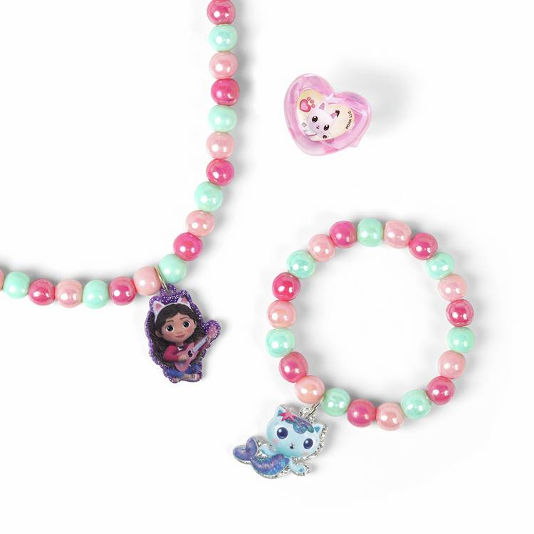 Gabby's Dollhouse 22-piece hair accessories and jewellery set (British brand)