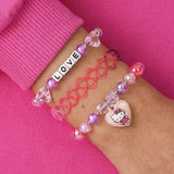 Hello Kitty stretchy beaded bracelet set (British brand)