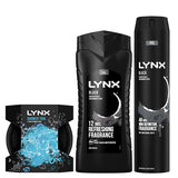 Lynx Black Body Spray Shower Gel Bundle 500ml 250ml, UK version