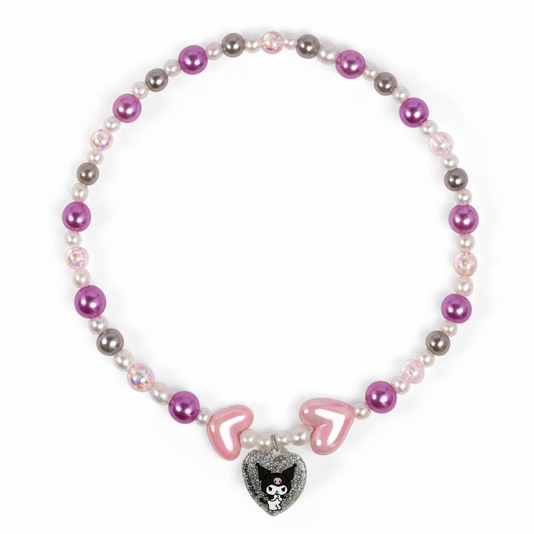 Kuromi Kids headband necklace bracelet set, imported from the UK