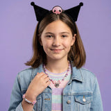 Kuromi Kids headband necklace bracelet set, imported from the UK