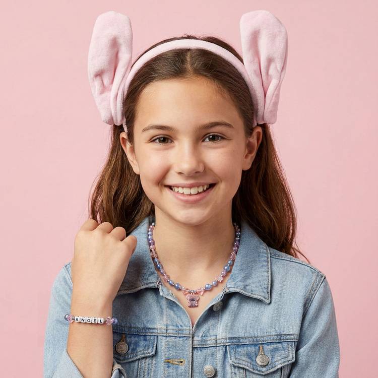 Disney Lilo & Stitch Angel headband necklace bracelet set, UK version
