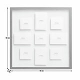 Habitat floating multi photo glass picture frame 60cm - British product