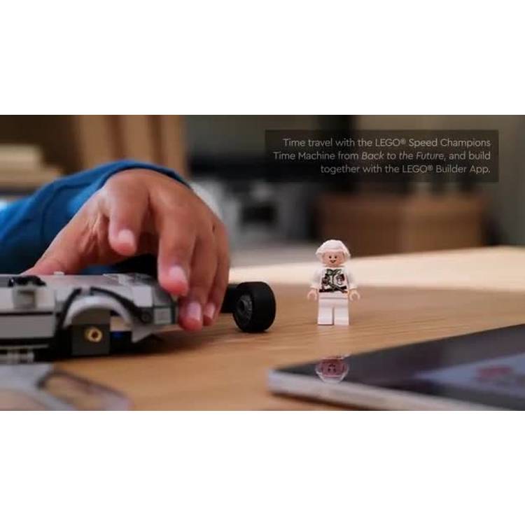 LEGO Back to the Future Time Machine building toy - British product