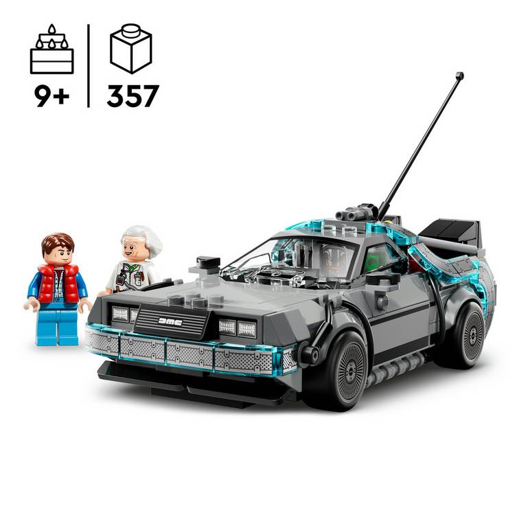 LEGO Back to the Future Time Machine building toy - British product