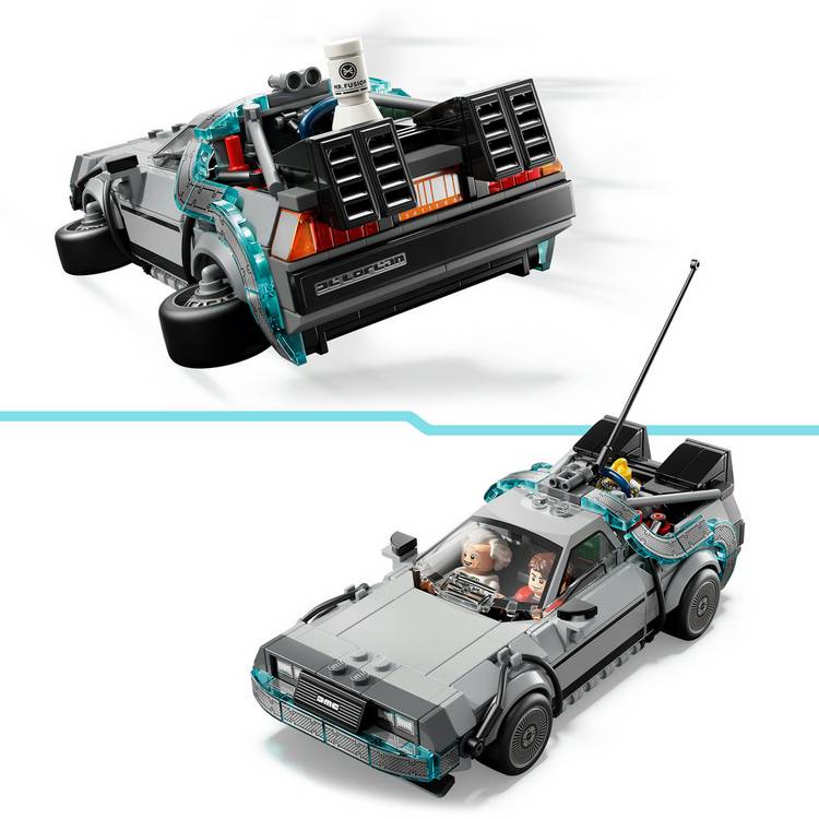 LEGO Back to the Future Time Machine building toy - British product