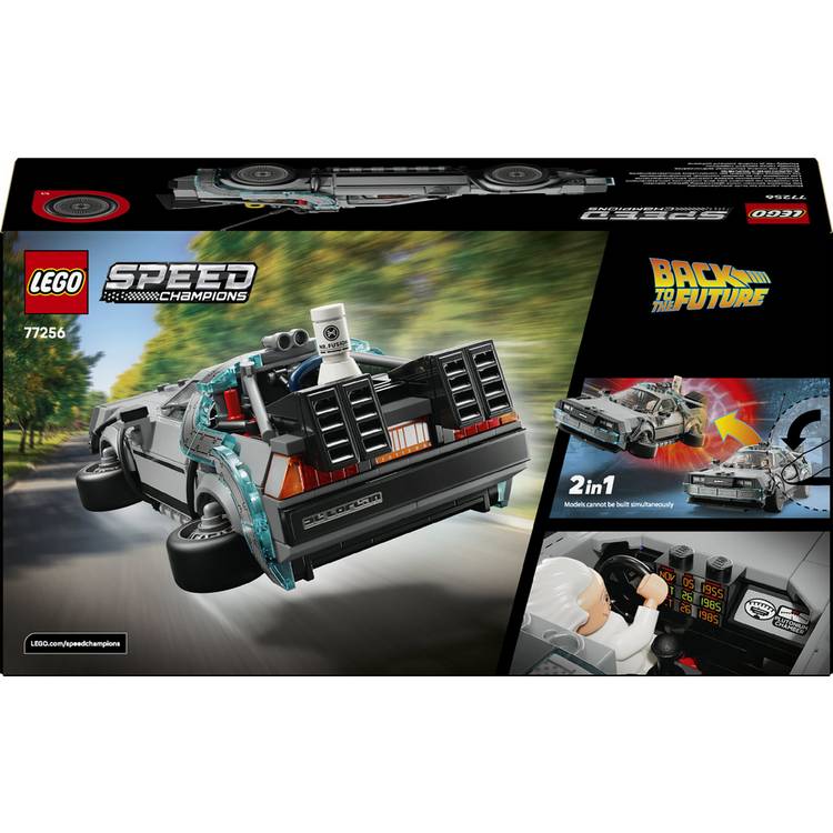 LEGO Back to the Future Time Machine building toy - British product