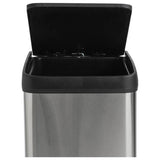 Habitat 30L slim line pedal bin silver, UK version