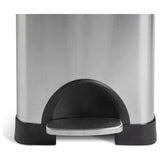 Habitat 30L slim line pedal bin silver, UK version