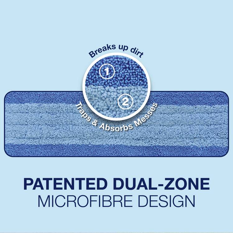 Bona microfibre cleaning pad pack of 3 (British brand)