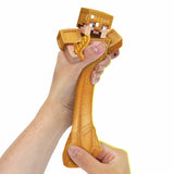 GooJitZu Gold Armor Steve action figure - British product