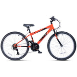 Piranha boys mountain bike red 24 inch (British brand)