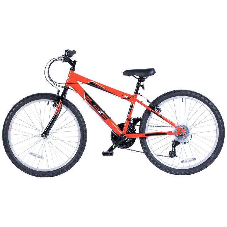 Piranha boys mountain bike red 24 inch (British brand)