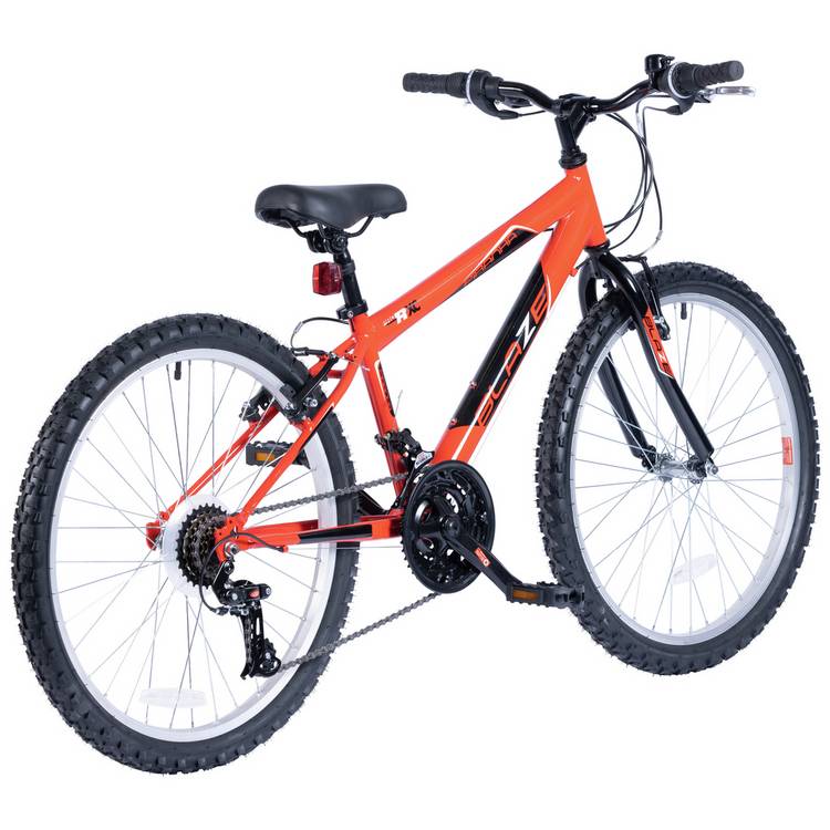 Piranha boys mountain bike red 24 inch (British brand)
