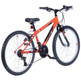 Piranha boys mountain bike red 24 inch (British brand)