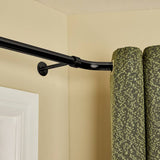 Argos Home curtain pole matte black bay 400cm, imported from the UK
