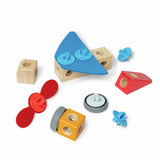 Melissa & Doug Blockables wooden blocks - British product