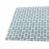 Argos Home patterned glass worktop saver grey 30x40cm - British product