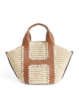 Harrods Harrods Small Raffia Tote Bag- Buy online at McGrocer