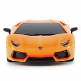 CMJ Lamborghini Aventador RC car orange 1:24 scale - British product