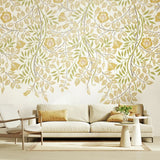 Origin Murals rosehip gold olive wall mural - British product