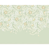 Origin Murals wall mural cascading rosehip sage green, imported from the UK