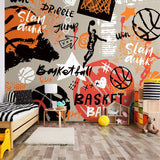 Argos Origin Murals Graffiti Basketball Orange Wall Mural 50cm x 19.6m- Buy online at McGrocer