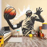 Argos Origin Murals Graphic Basketball Orange Wall Mural 50cm x 19.6m- Buy online at McGrocer