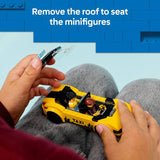 LEGO City Yellow Taxi building set with minifigures, imported from the UK