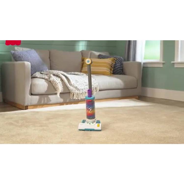 Fisher-Price Laugh & Learn 2-in-1 Vacuum toddler musical toy (British brand)