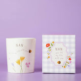 Argos Widdop Love Life Nan Ceramic Message Candle 190g- Buy online at McGrocer