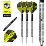 Harrows NX90 Parallel 22g tungsten steel tip darts (British brand)