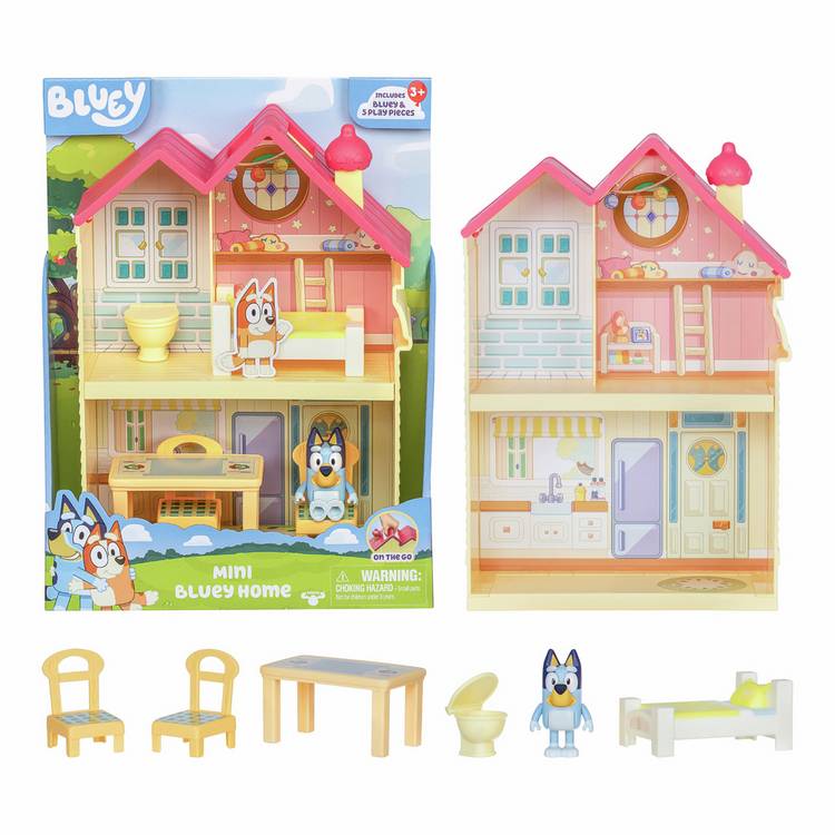 Bluey Mini Home Playset - British product