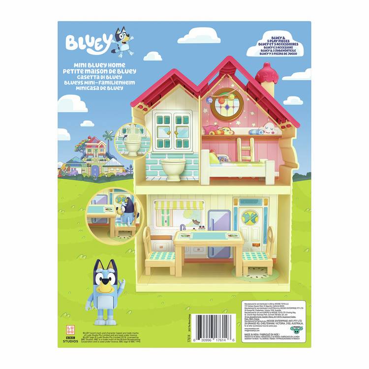 Bluey Mini Home Playset - British product